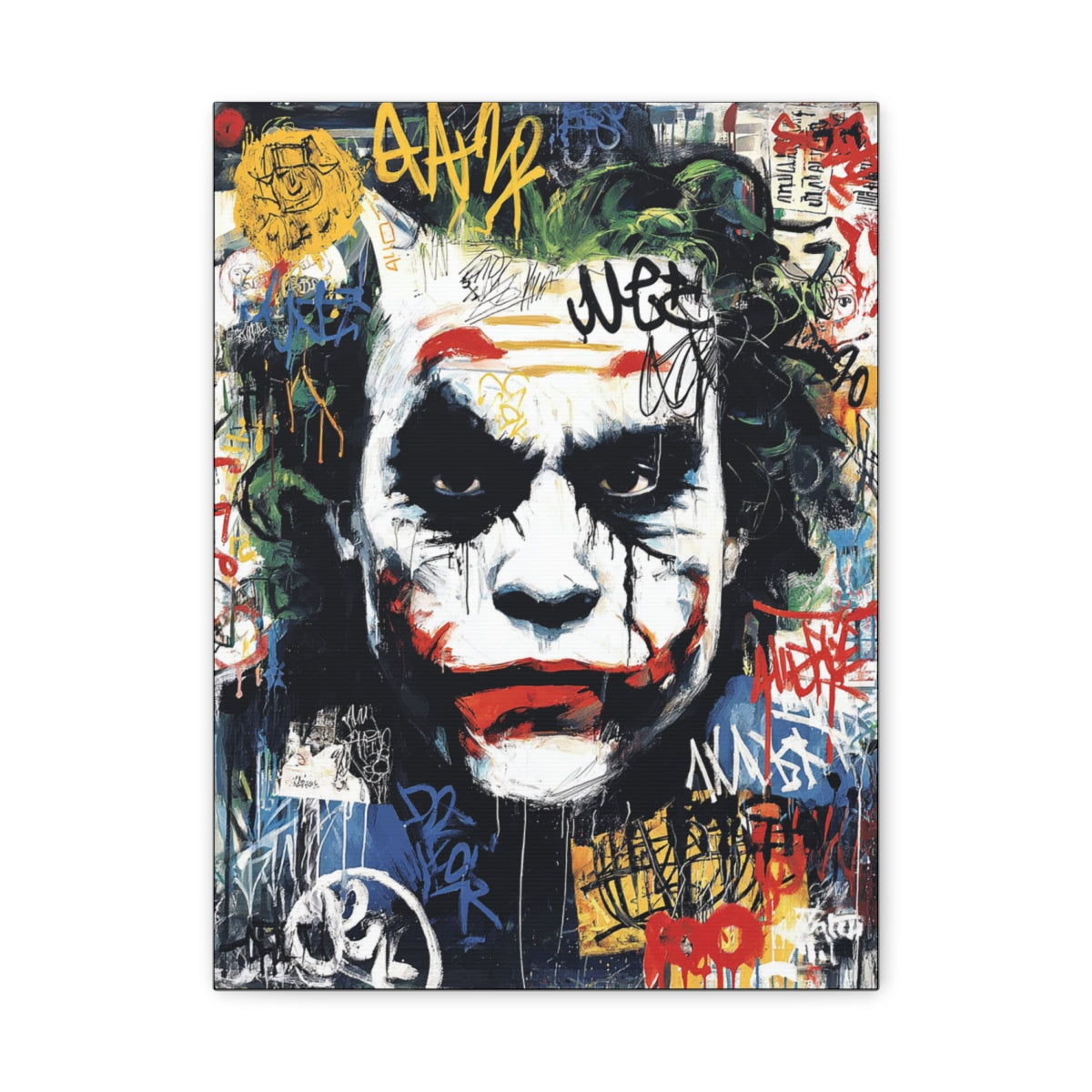 Hero-Verse Canvas Art - Bold Comic-Inspired Wall Print