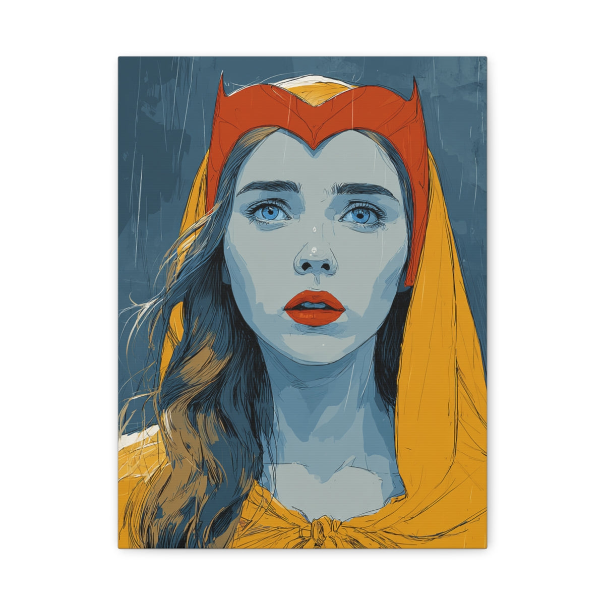 Hero-Verse Canvas Art - Bold Comic-Inspired Wall Print