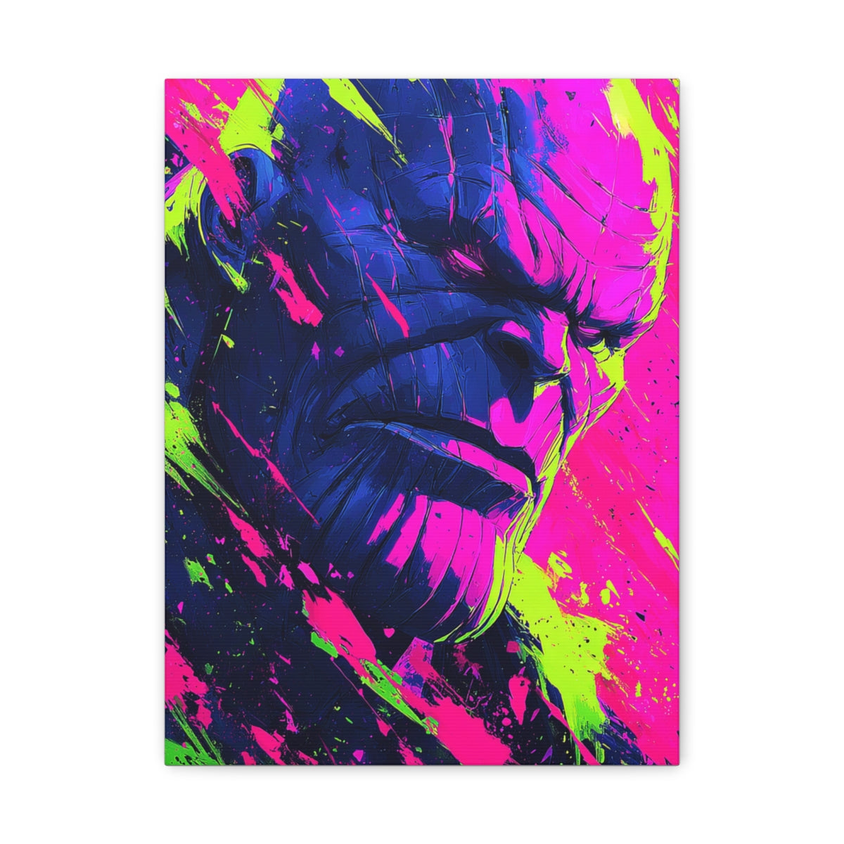 Hero-Verse Canvas Art - Bold Comic-Inspired Wall Print
