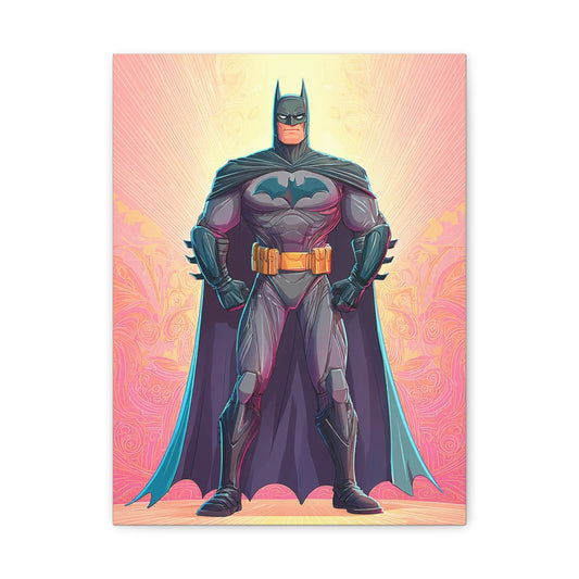 Hero-Verse Canvas Art - Bold Comic-Inspired Wall Print
