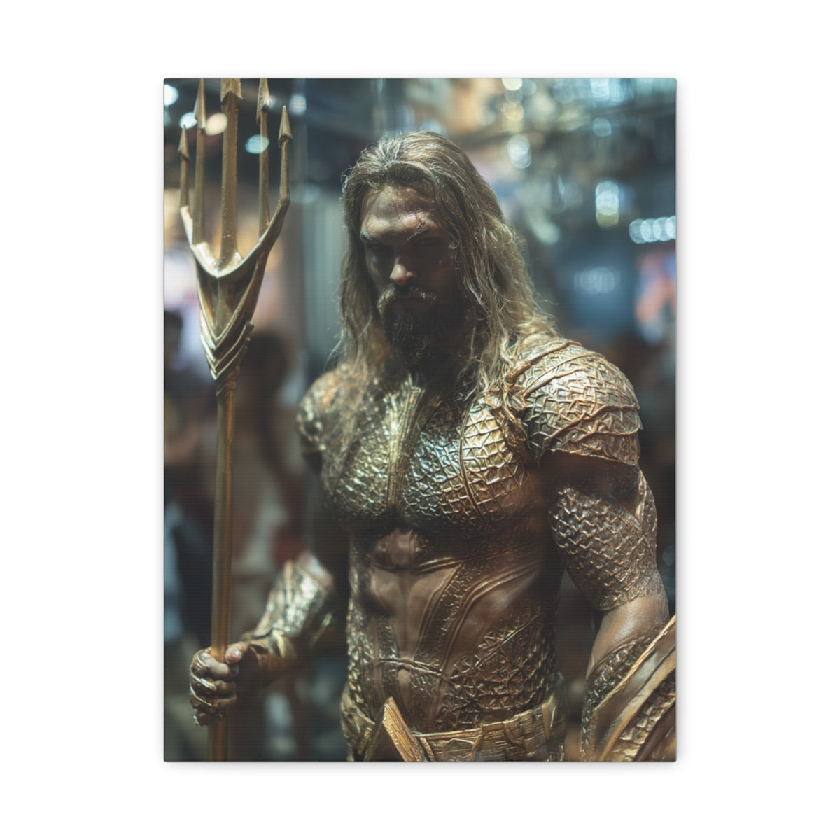 Hero-Verse Canvas Art - Bold Comic-Inspired Wall Print