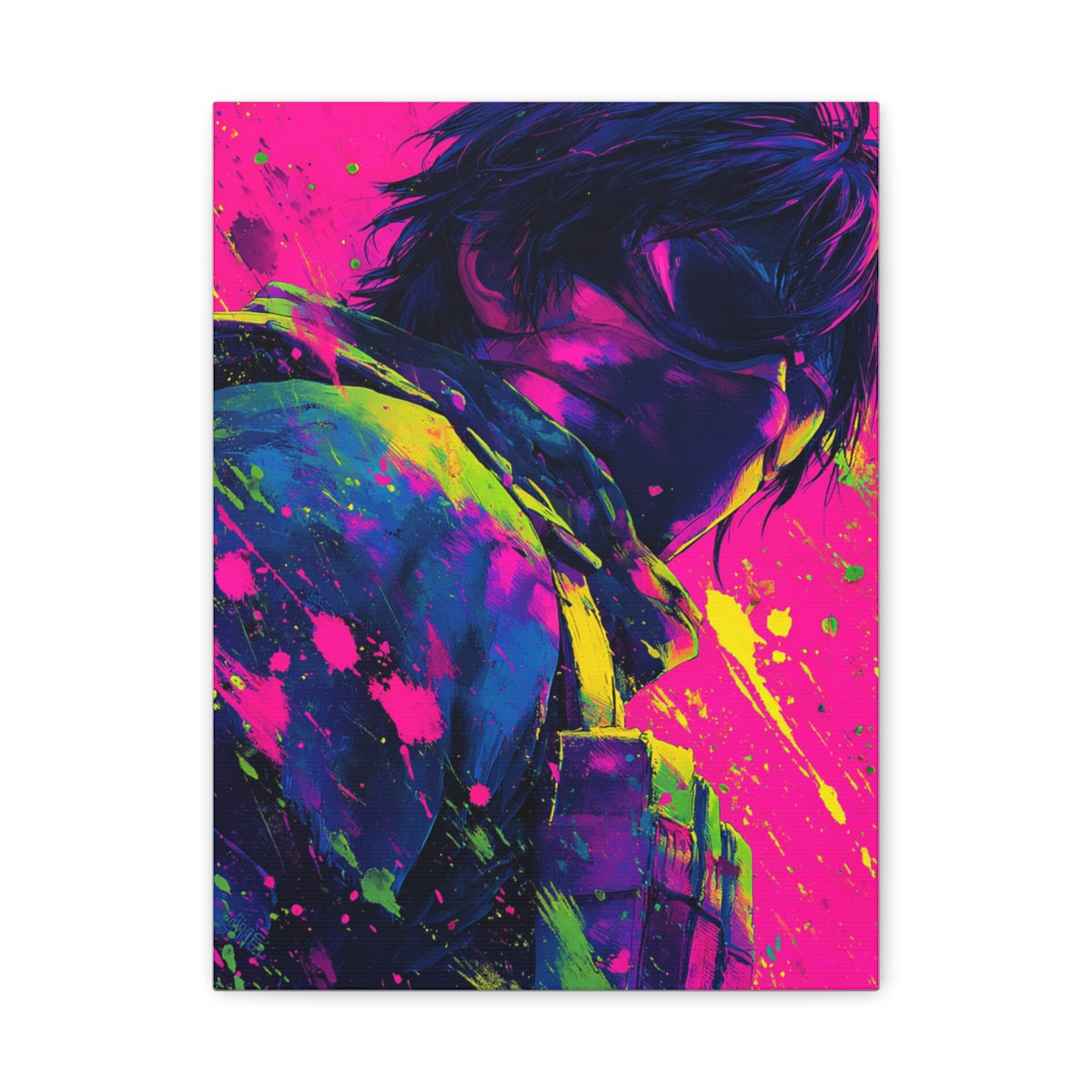 Hero-Verse Canvas Art - Bold Comic-Inspired Wall Print