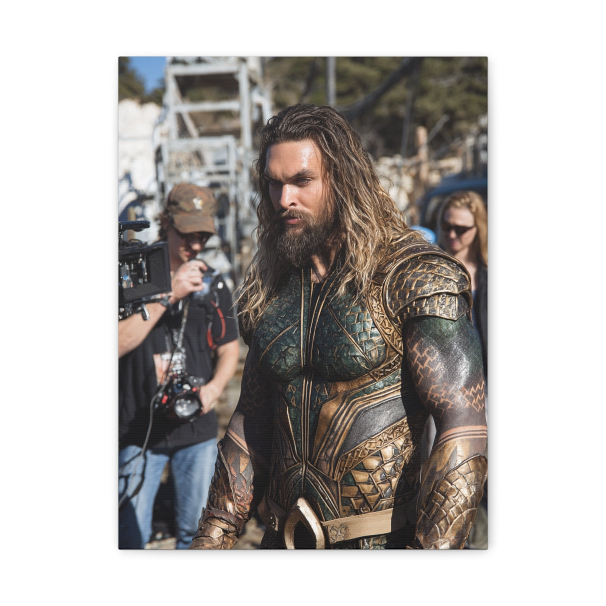 Hero-Verse Canvas Art - Bold Comic-Inspired Wall Print