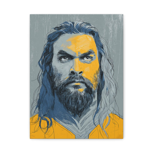 Hero-Verse Canvas Art - Bold Comic-Inspired Wall Print