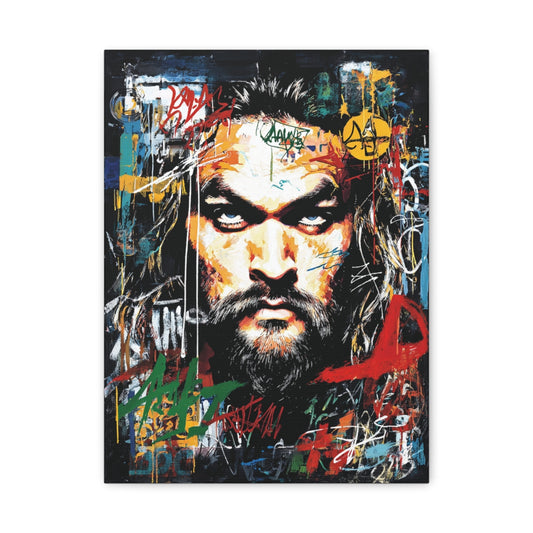 Hero-Verse Canvas Art - Bold Comic-Inspired Wall Print