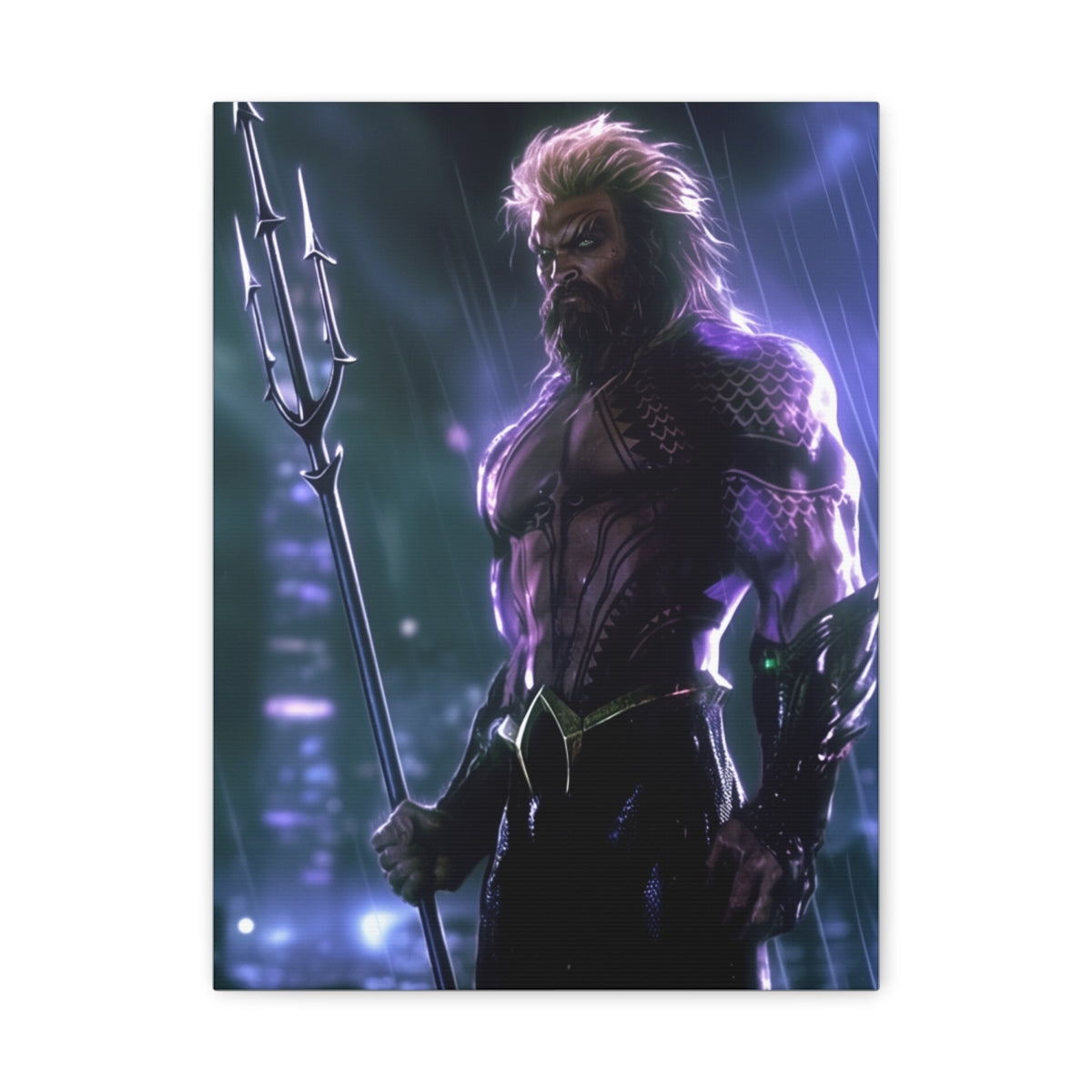 Hero-Verse Canvas Art - Bold Comic-Inspired Wall Print