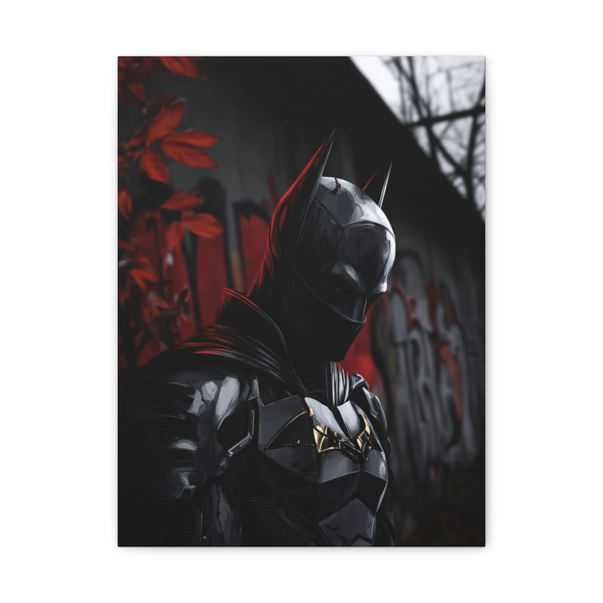 Hero-Verse Canvas Art - Bold Comic-Inspired Wall Print