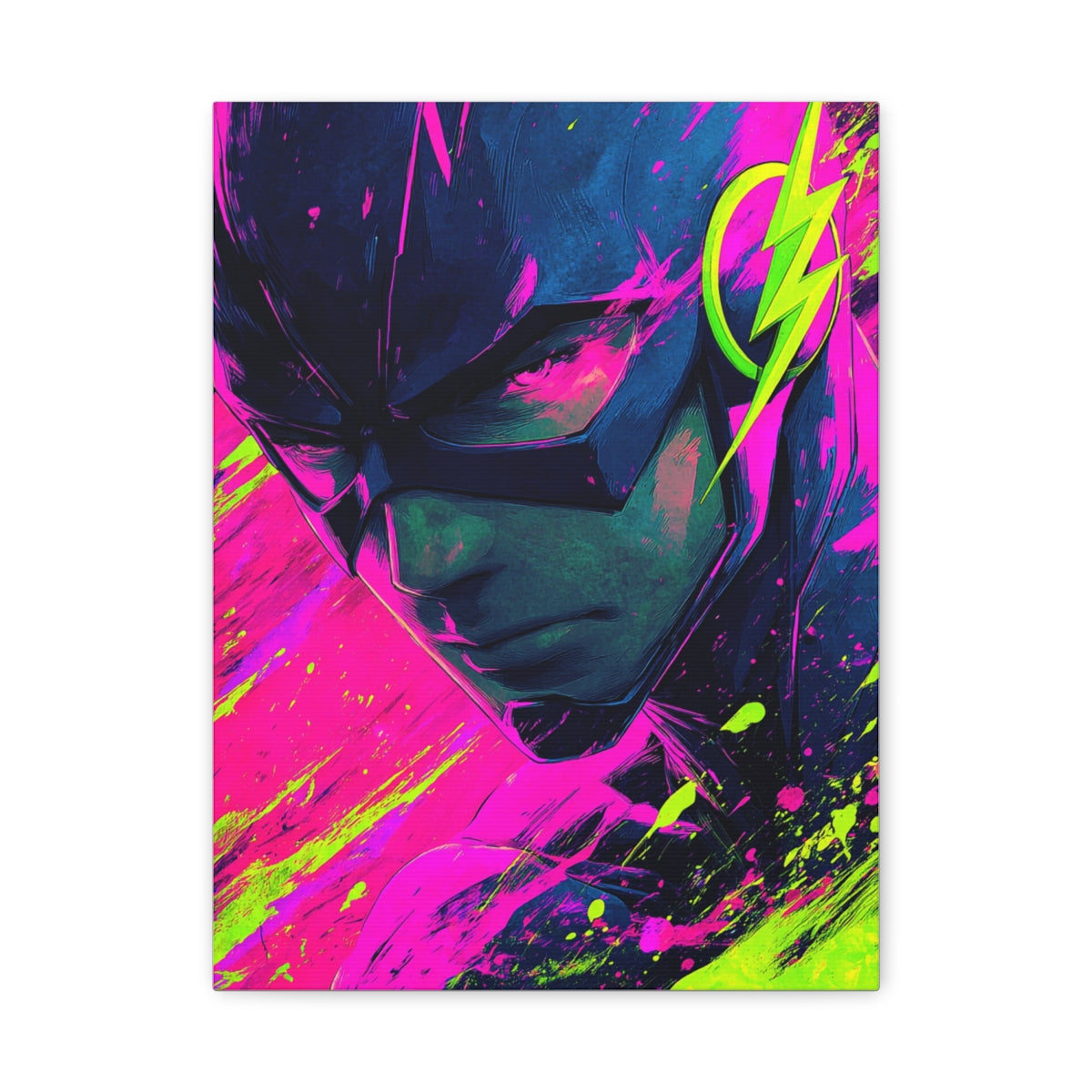 Hero-Verse Canvas Art - Bold Comic-Inspired Wall Print