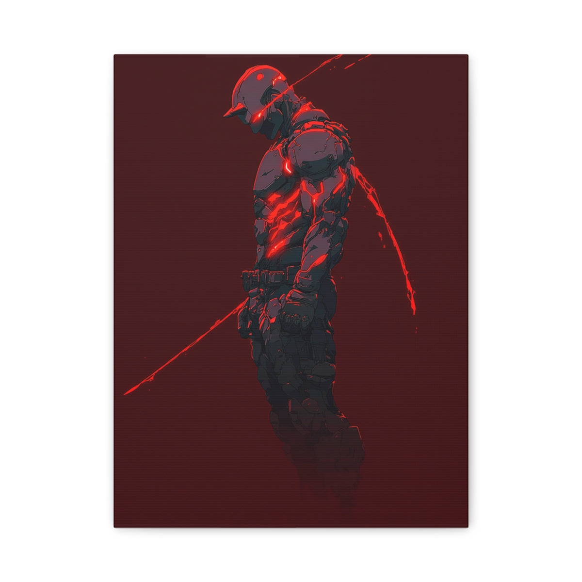 Hero-Verse Canvas Art - Bold Comic-Inspired Wall Print