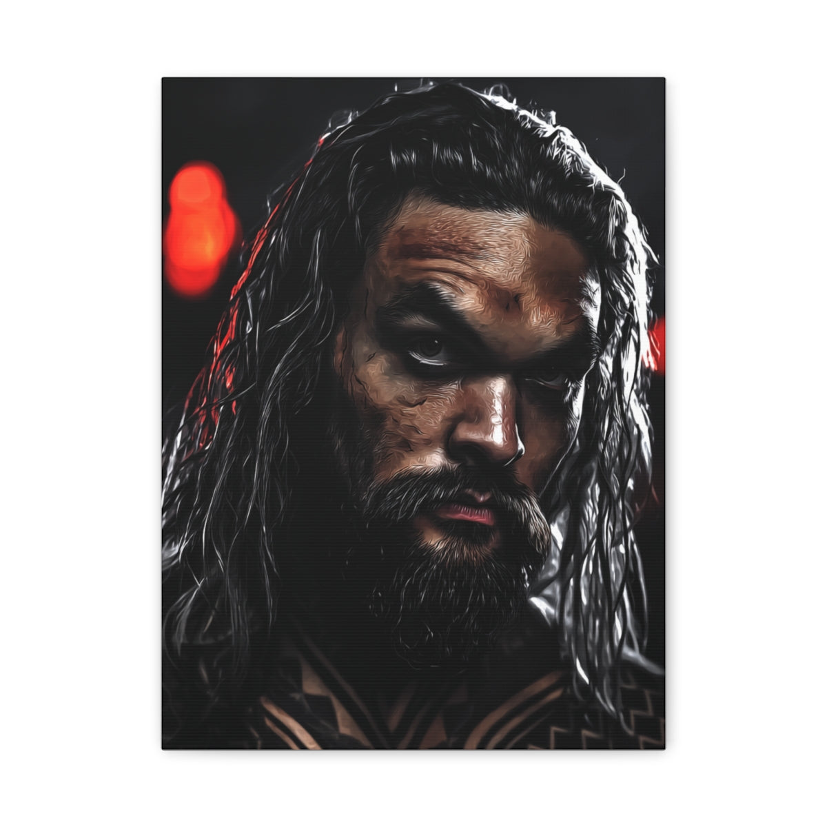 Hero-Verse Canvas Art - Bold Comic-Inspired Wall Print