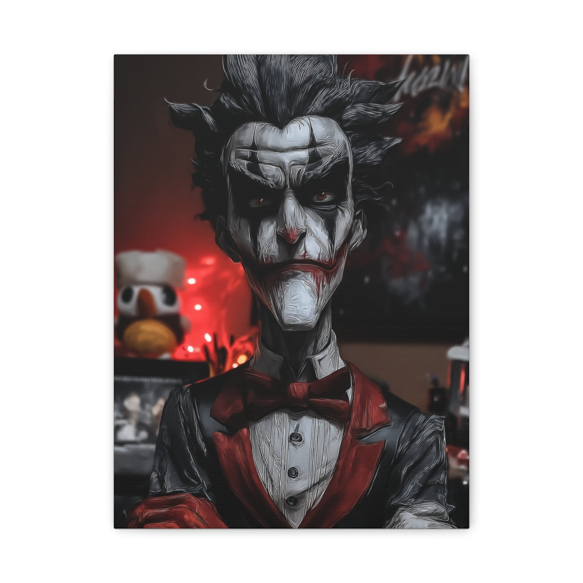 Hero-Verse Canvas Art - Bold Comic-Inspired Wall Print