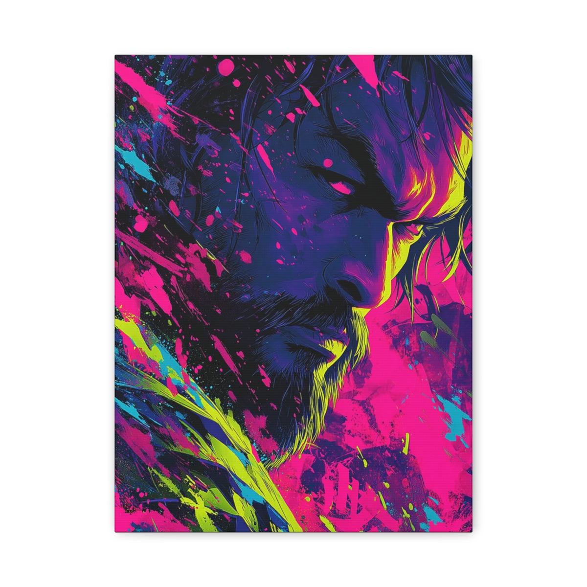 Hero-Verse Canvas Art - Bold Comic-Inspired Wall Print