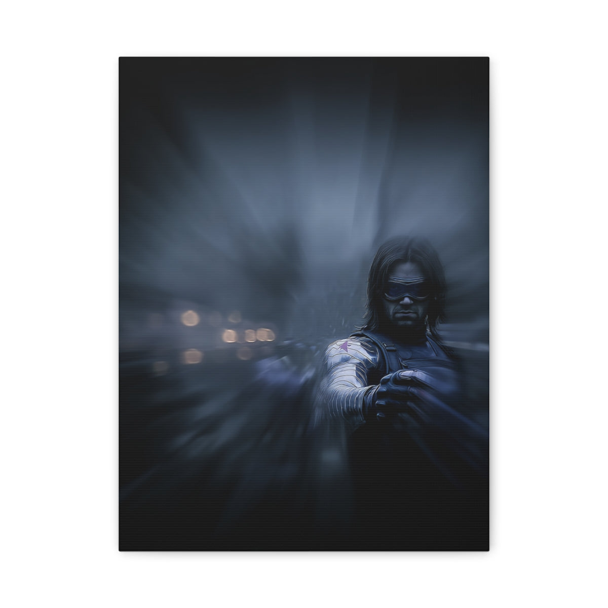 Hero-Verse Canvas Art - Bold Comic-Inspired Wall Print