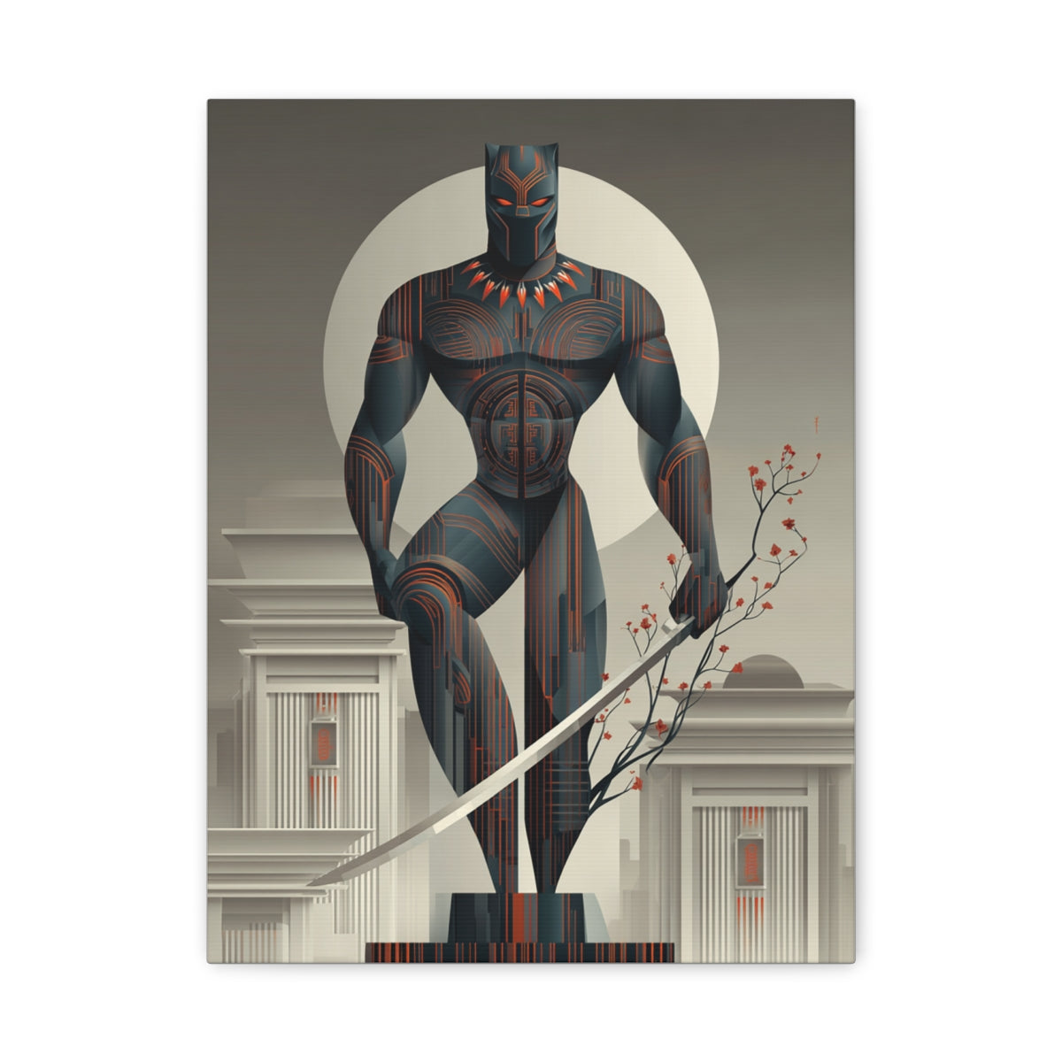 Hero-Verse Canvas Art - Bold Comic-Inspired Wall Print