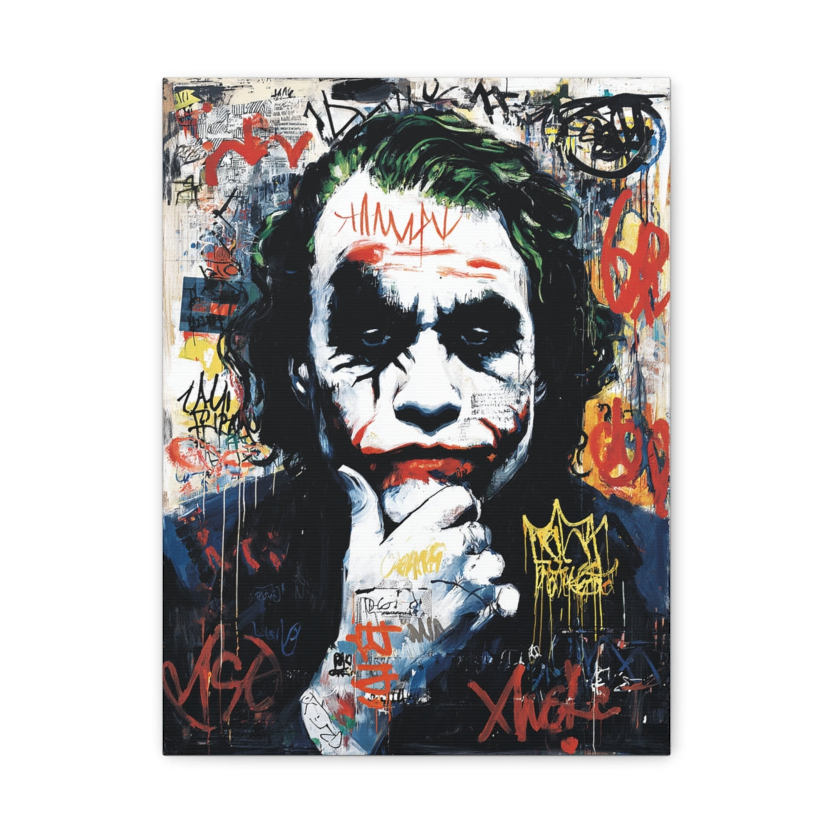 Hero-Verse Canvas Art - Bold Comic-Inspired Wall Print