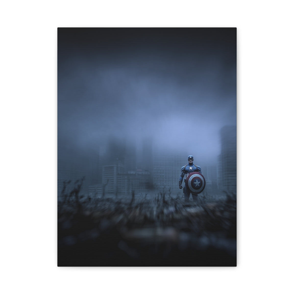 Hero-Verse Canvas Art - Bold Comic-Inspired Wall Print