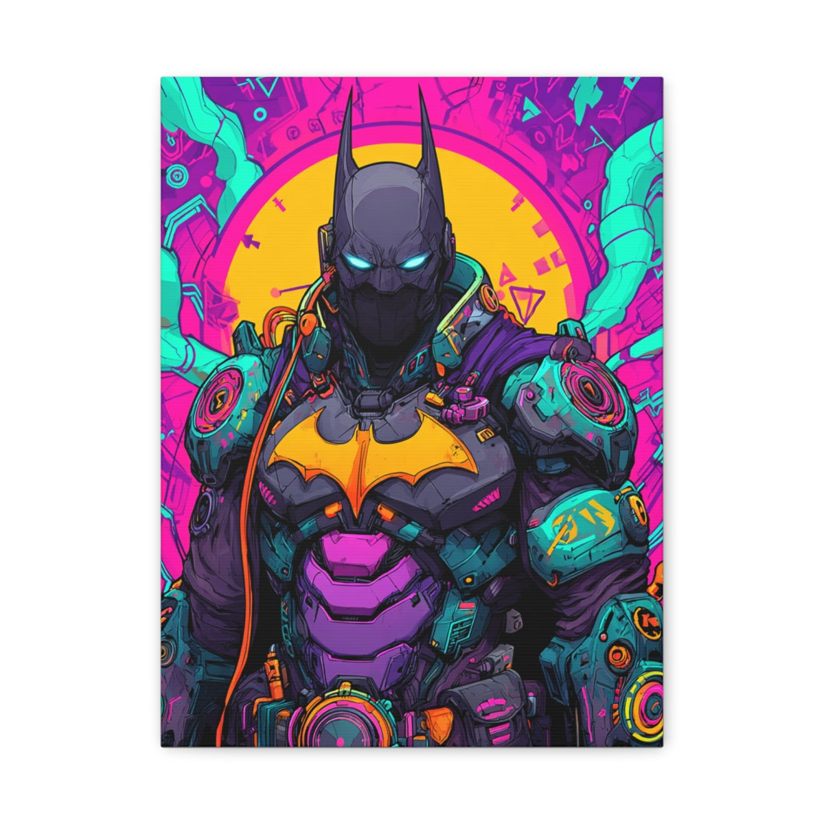 Hero-Verse Canvas Art - Bold Comic-Inspired Wall Print