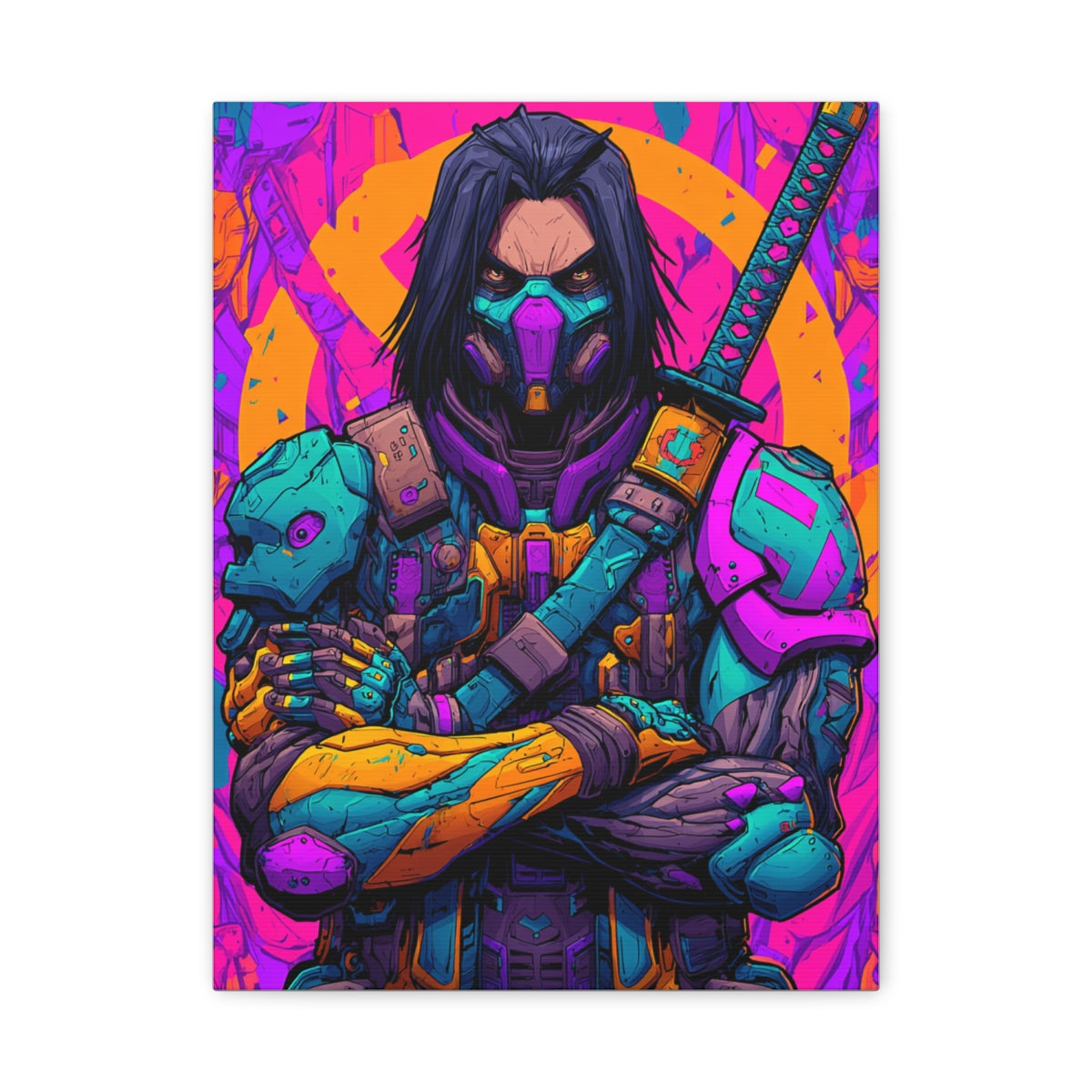 Hero-Verse Canvas Art - Bold Comic-Inspired Wall Print