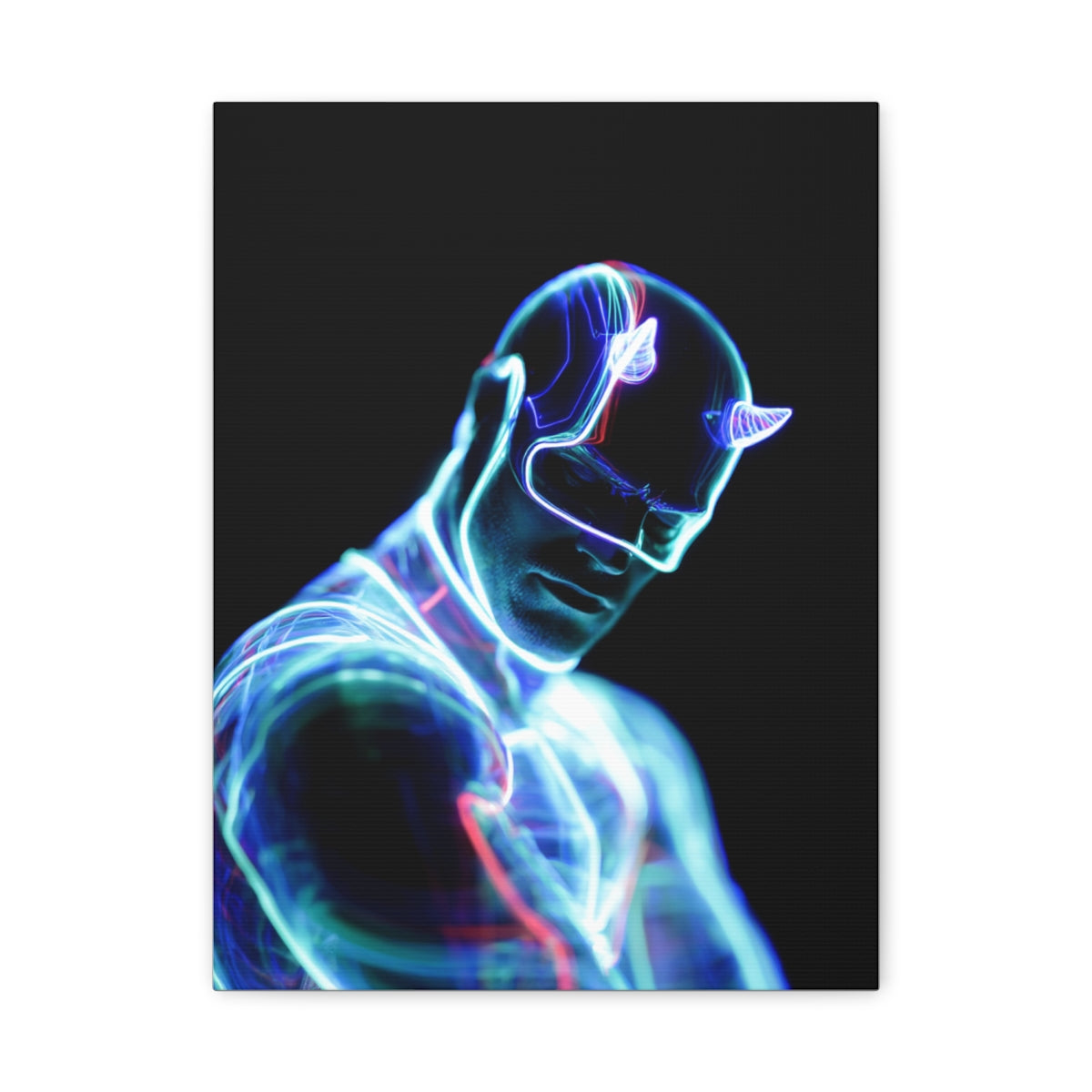 Hero-Verse Canvas Art - Bold Comic-Inspired Wall Print