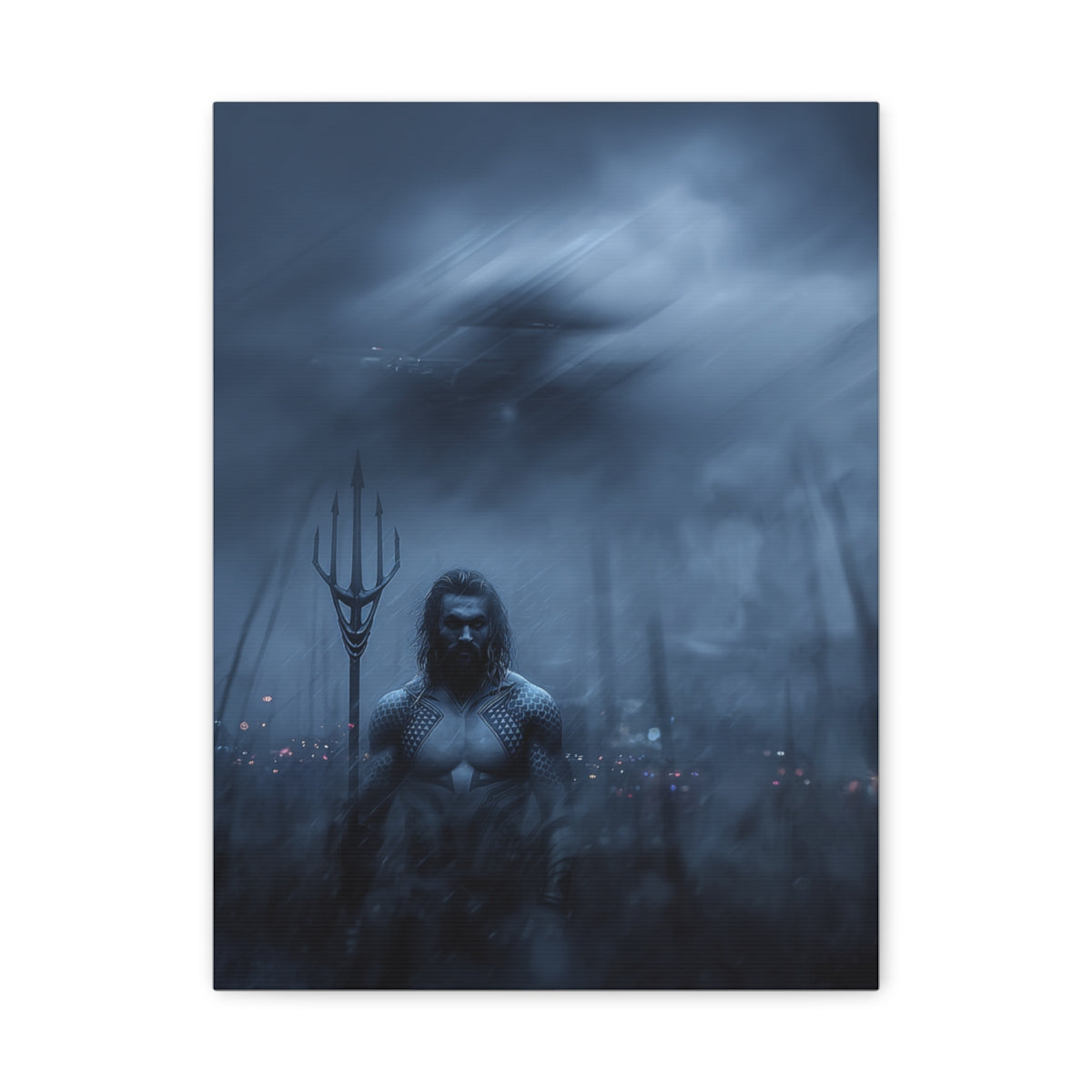 Hero-Verse Canvas Art - Bold Comic-Inspired Wall Print