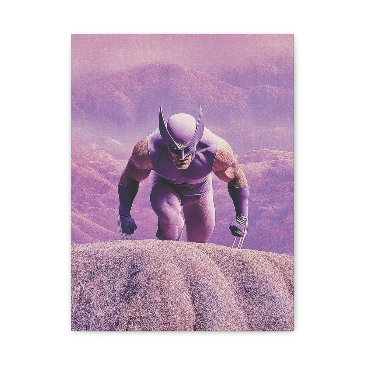 Hero-Verse Canvas Art - Bold Comic-Inspired Wall Print