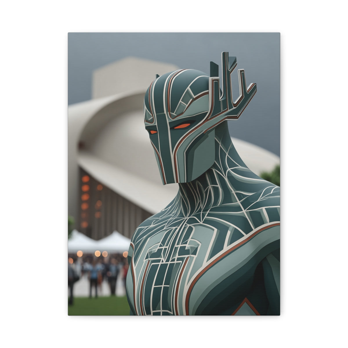 Hero-Verse Canvas Art - Bold Comic-Inspired Wall Print