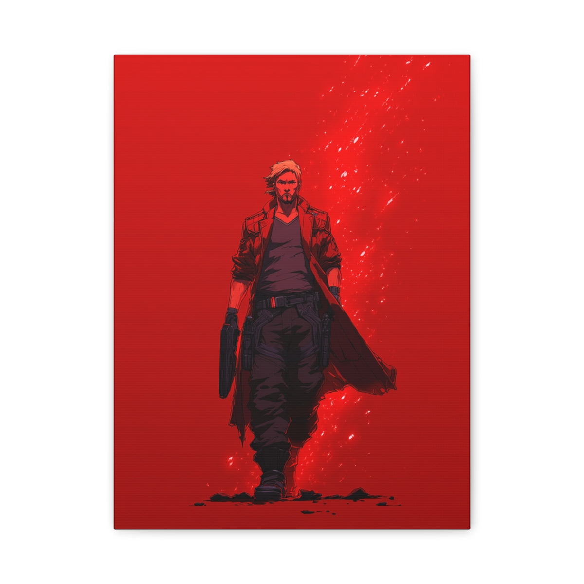 Hero-Verse Canvas Art - Bold Comic-Inspired Wall Print