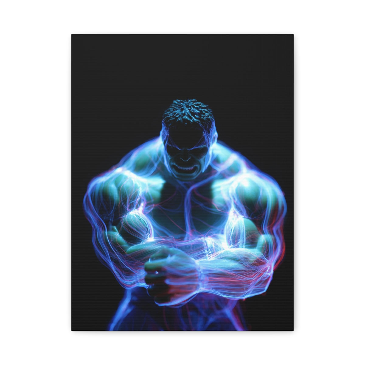 Hero-Verse Canvas Art - Bold Comic-Inspired Wall Print