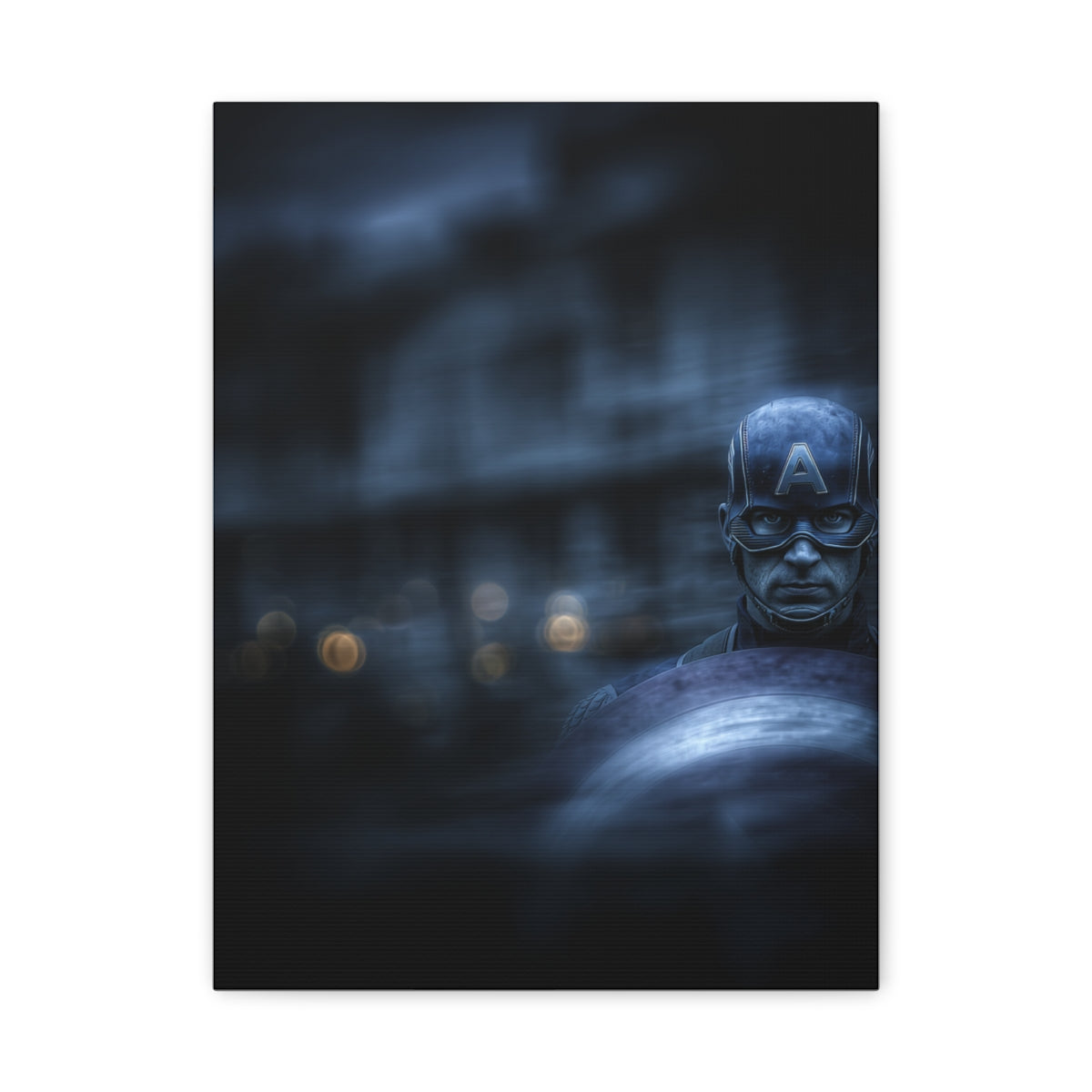 Hero-Verse Canvas Art - Bold Comic-Inspired Wall Print