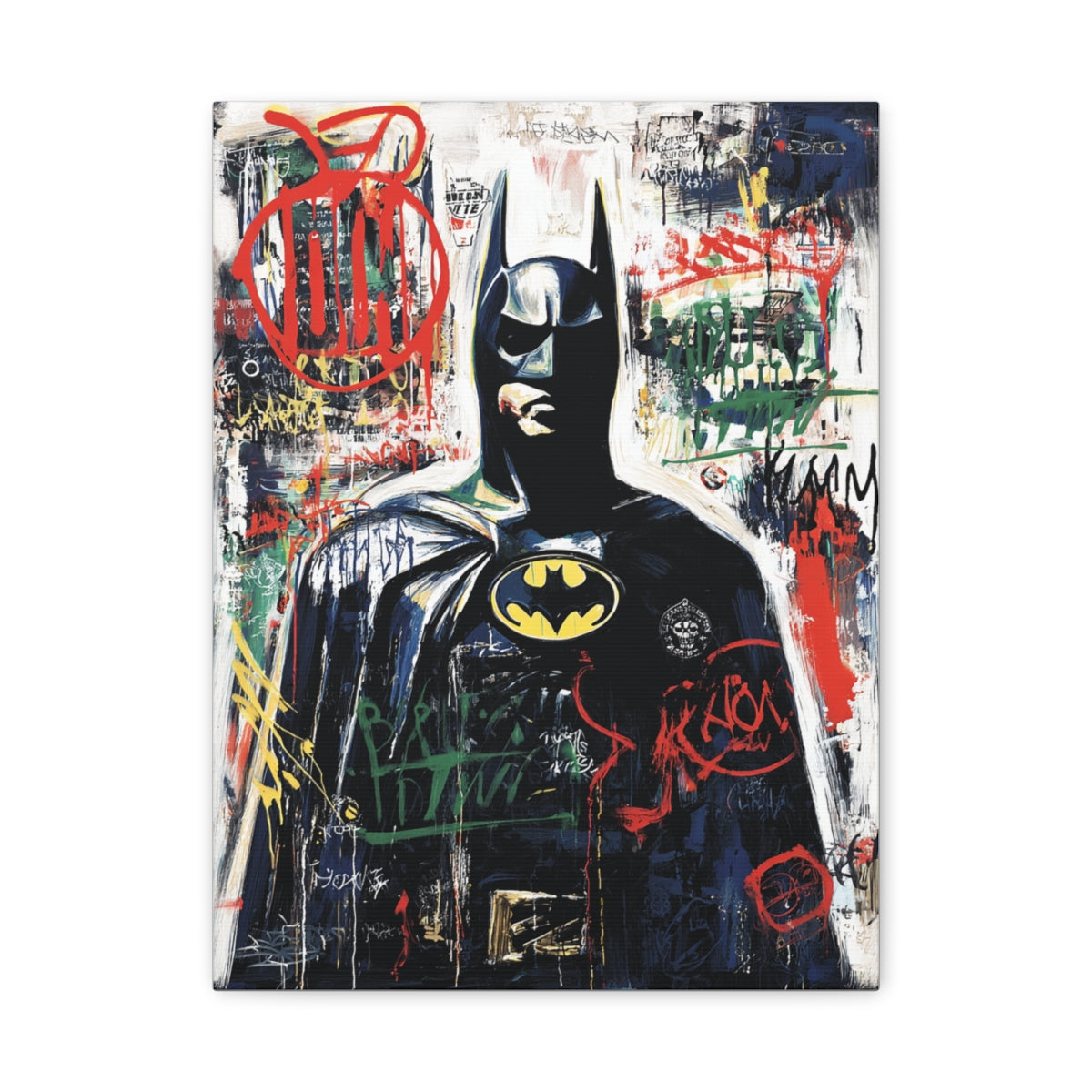Hero-Verse Canvas Art - Bold Comic-Inspired Wall Print