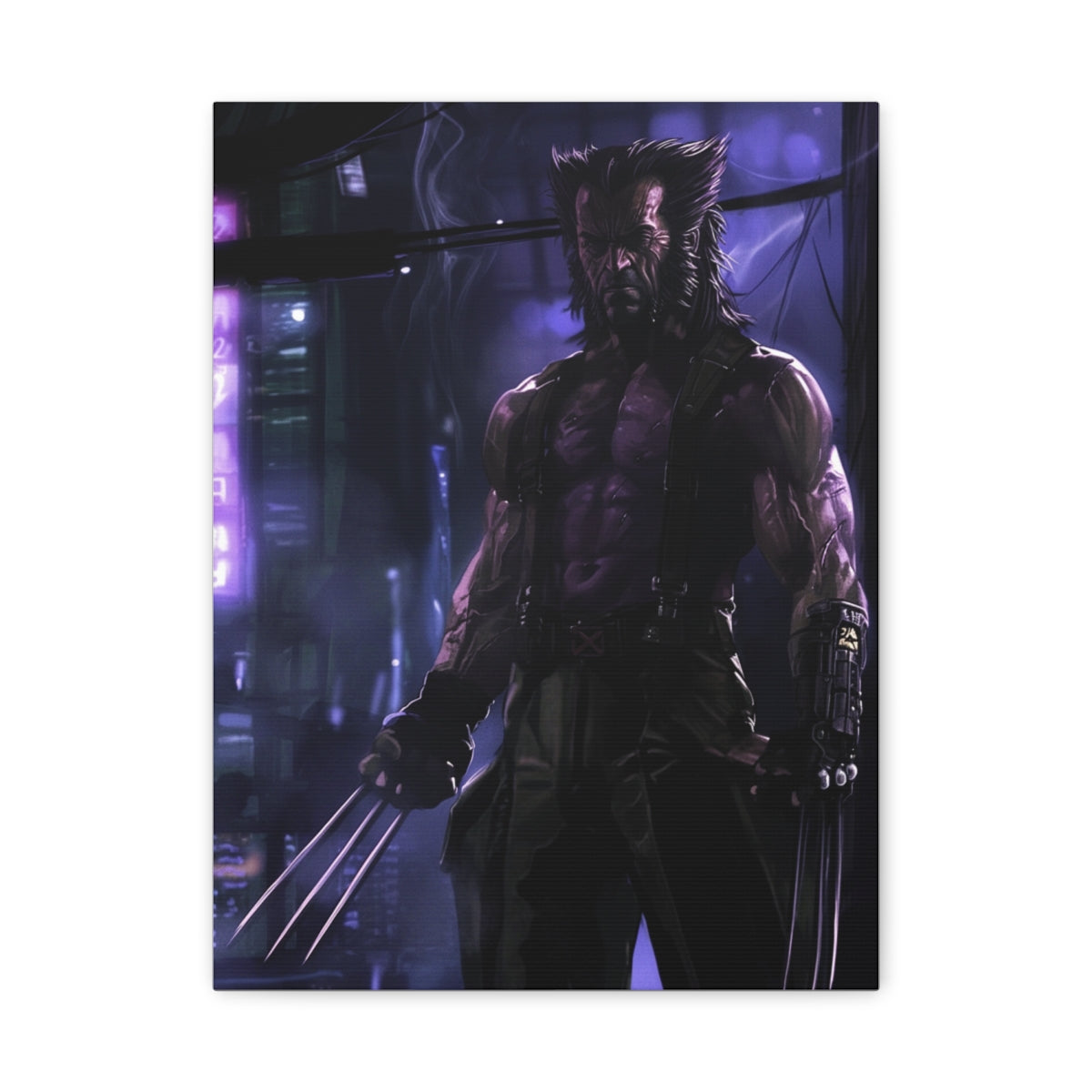 Hero-Verse Canvas Art - Bold Comic-Inspired Wall Print