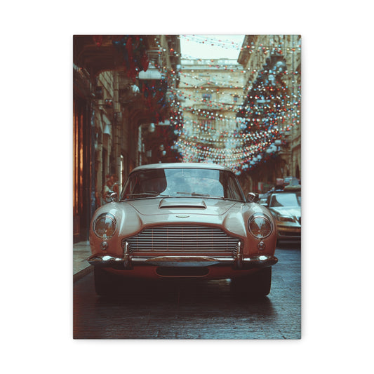 Iconic Sports Car Gallery Canvas