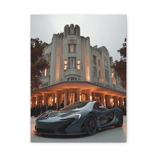 Iconic Sports Car Gallery Canvas