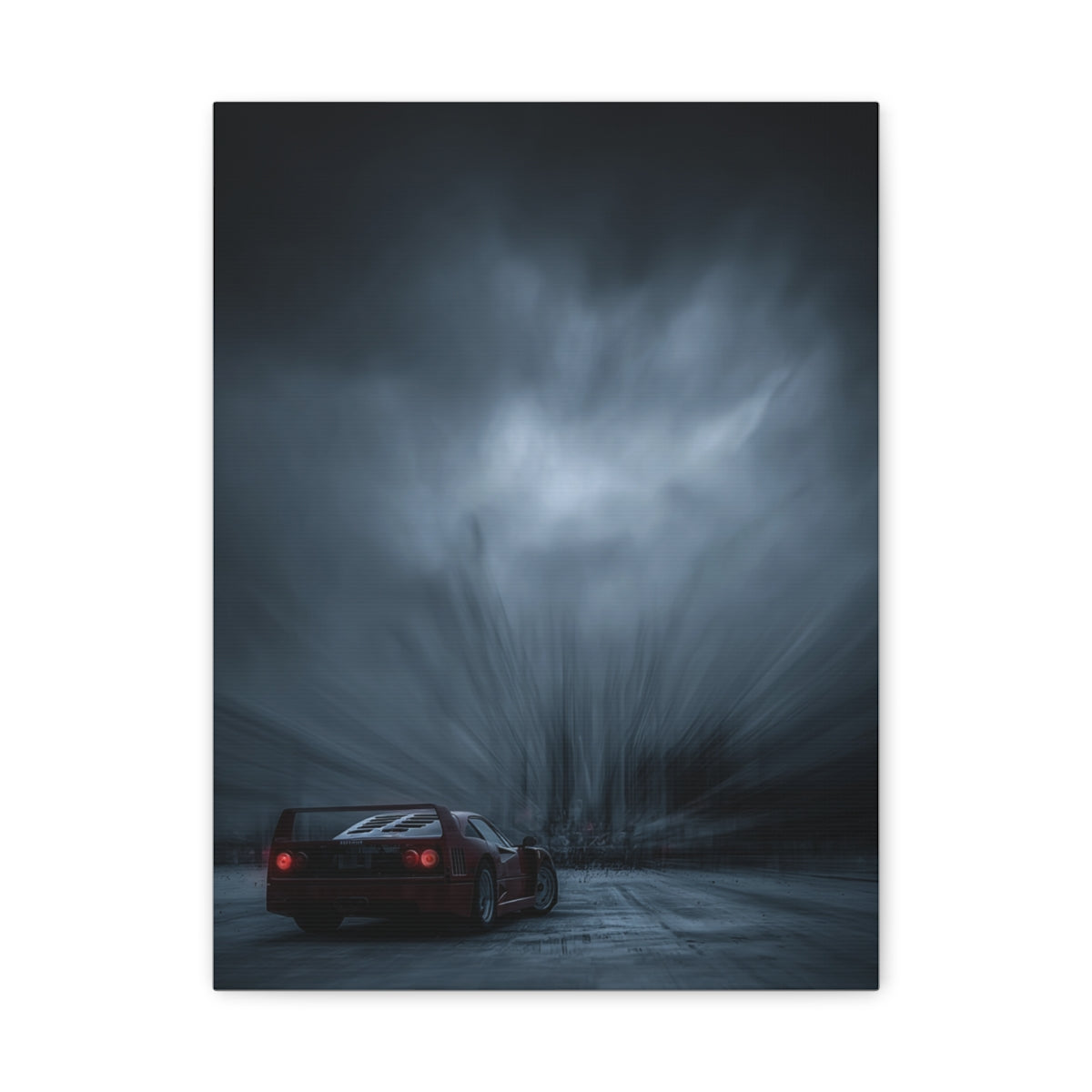Iconic Sports Car Gallery Canvas