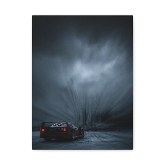 Iconic Sports Car Gallery Canvas