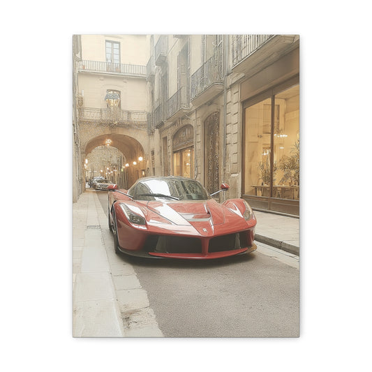 Iconic Sports Car Gallery Canvas