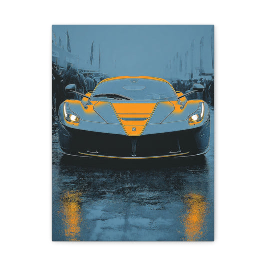 Iconic Sports Car Gallery Canvas
