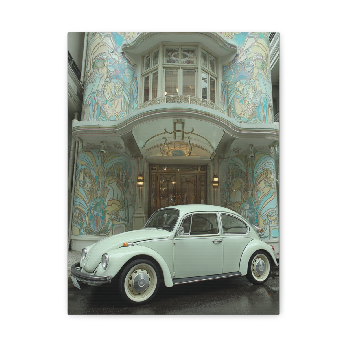 Iconic Sports Car Gallery Canvas