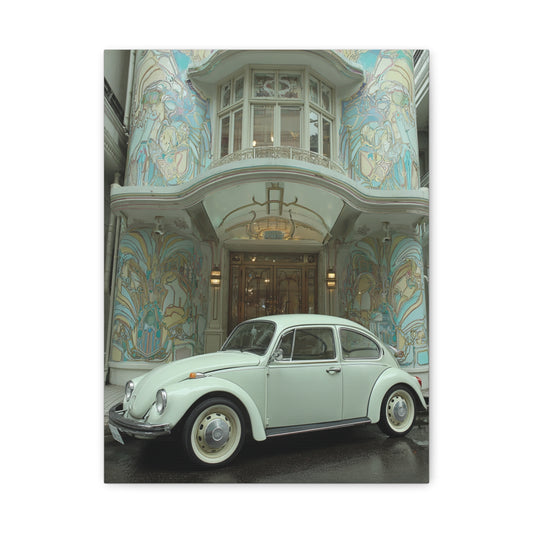 Iconic Sports Car Gallery Canvas