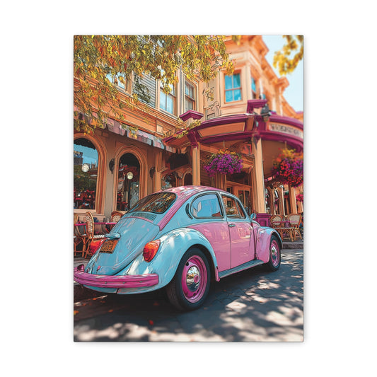 Iconic Sports Car Gallery Canvas