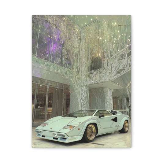 Iconic Sports Car Gallery Canvas