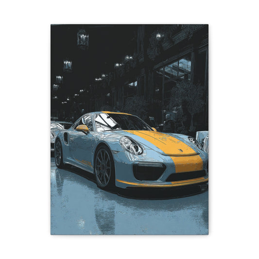 Iconic Sports Car Gallery Canvas