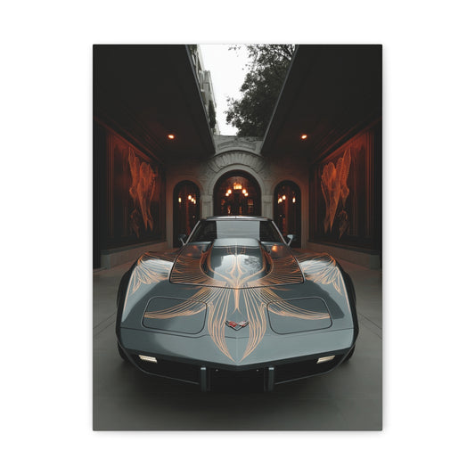 Iconic Sports Car Gallery Canvas