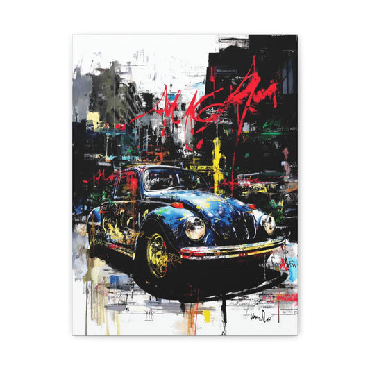 Iconic Sports Car Gallery Canvas