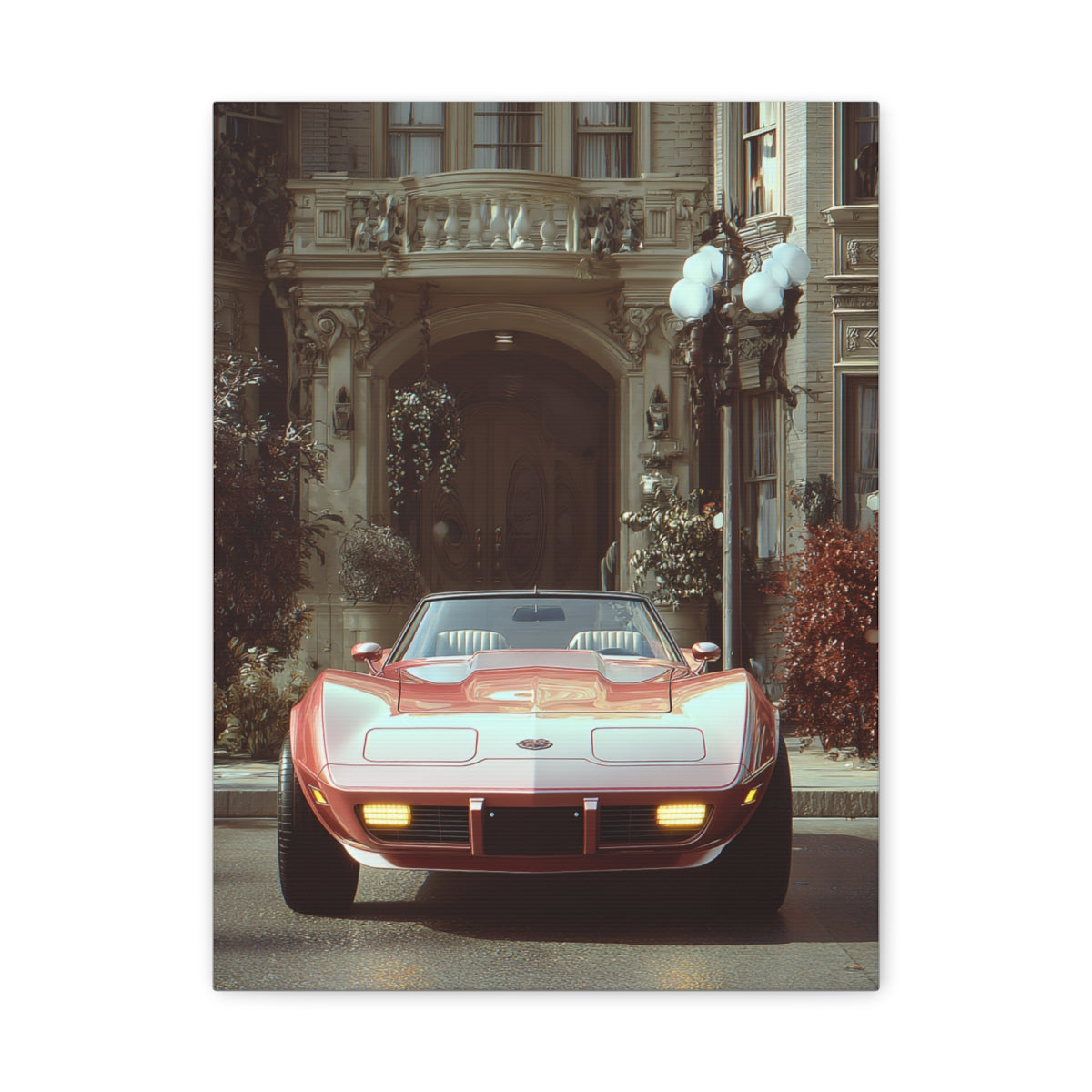 Iconic Sports Car Gallery Canvas