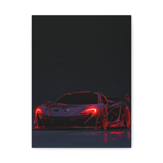 Iconic Sports Car Gallery Canvas
