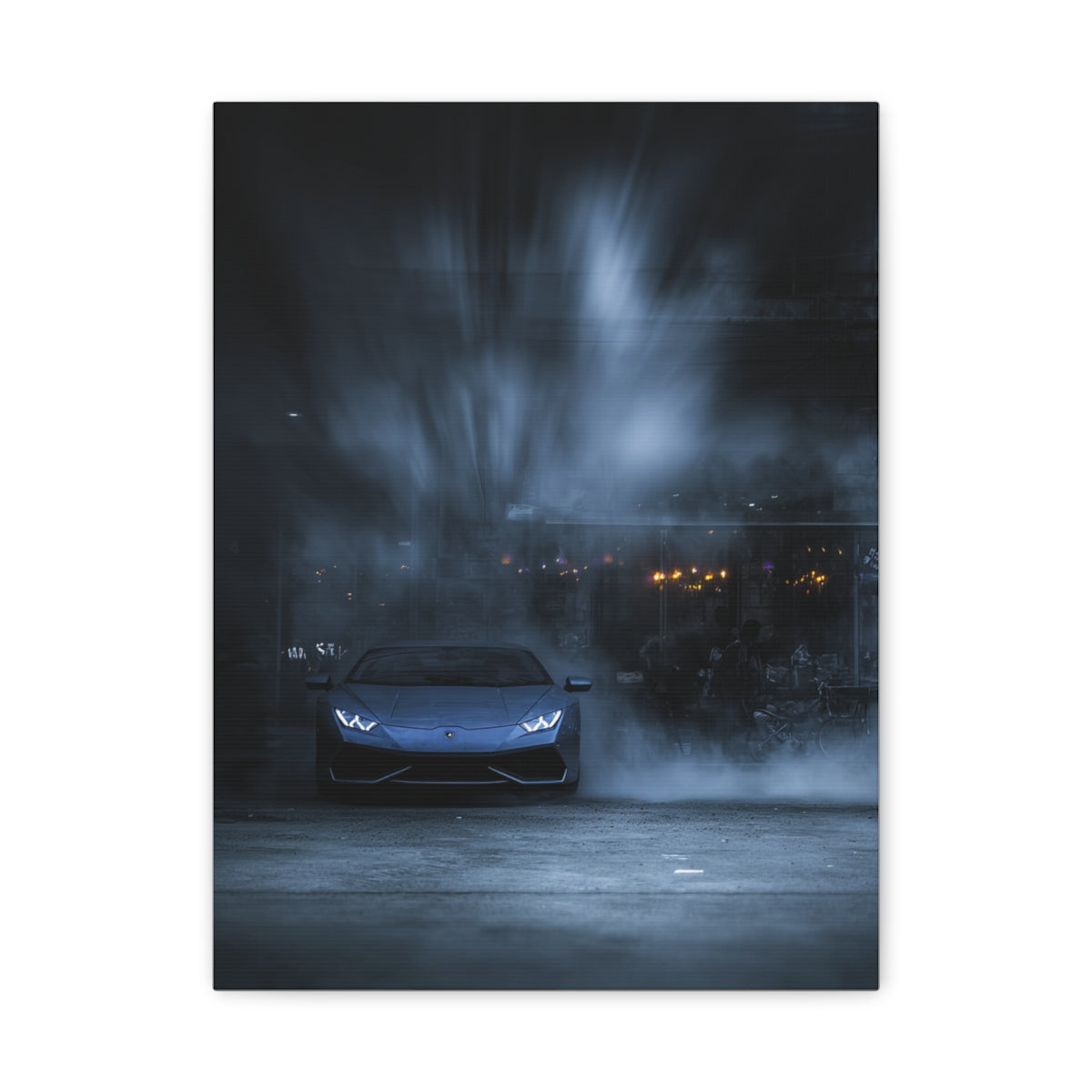 Iconic Sports Car Gallery Canvas
