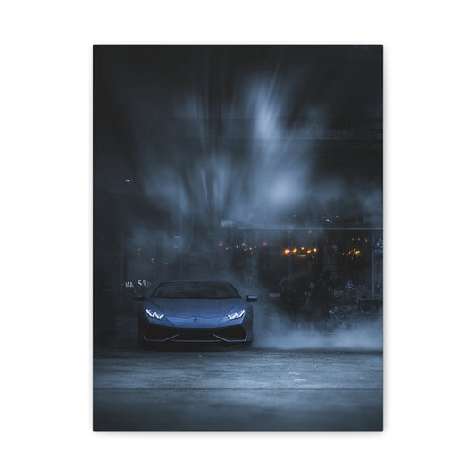 Iconic Sports Car Gallery Canvas
