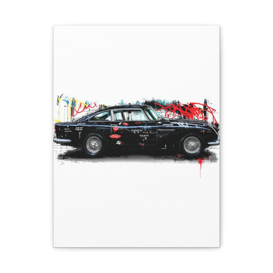 Iconic Sports Car Gallery Canvas