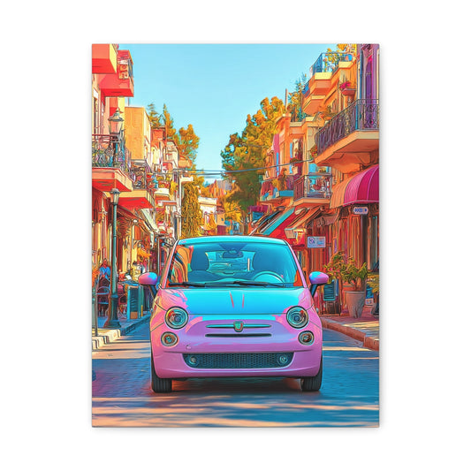 Iconic Sports Car Gallery Canvas